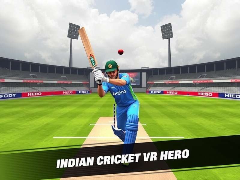 Indian Cricket VR Hero Game Screenshot
